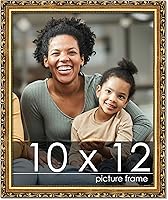 Vista 144 de Poster Palooza Marco de fotos de madera tradicional dorado de 19 x 24 pulgadas con plexiglás acrílico UV, respaldo de tablero de espuma y accesorios