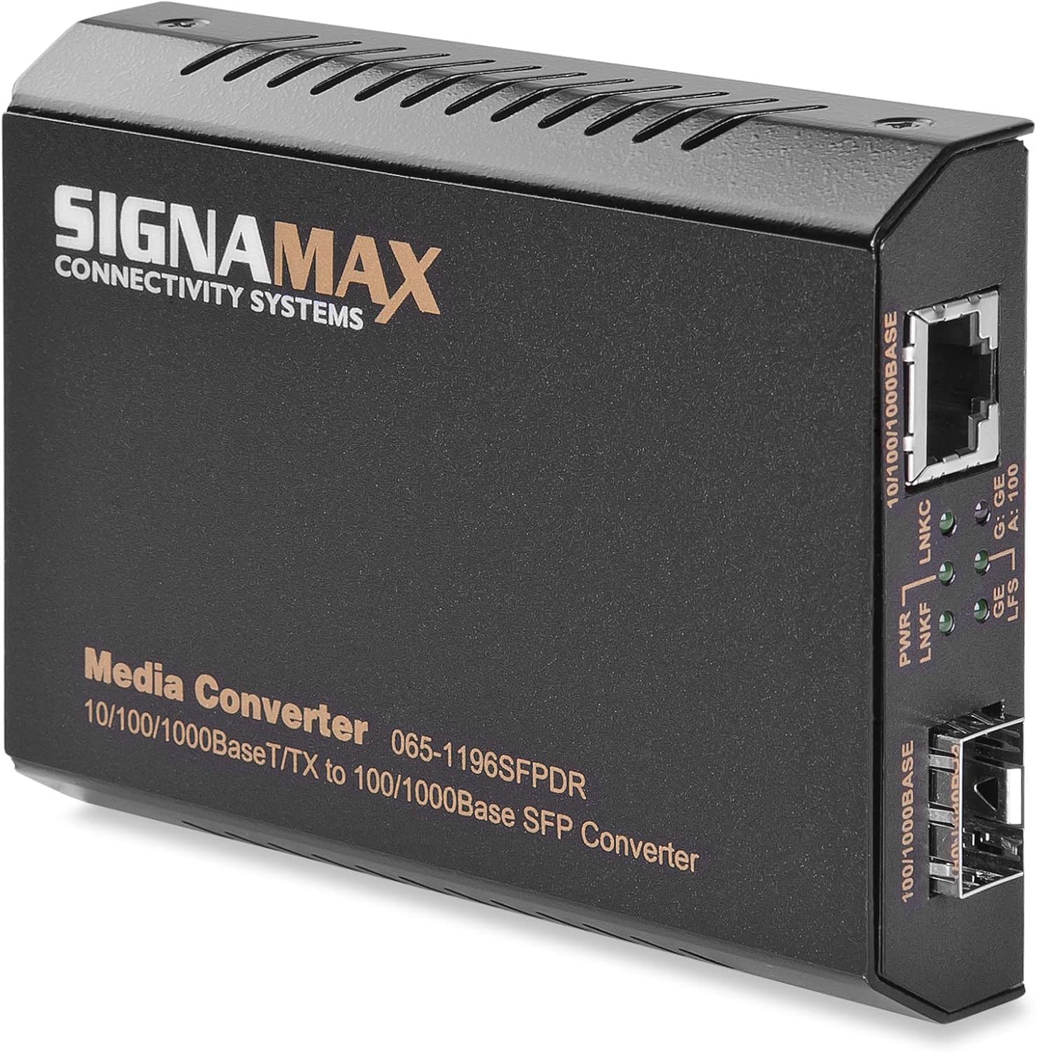 Signamax/AESP - 10/100/1000BaseT/TX to 1000Base SFP Converter