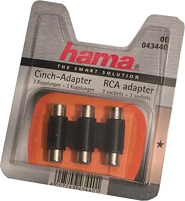 Hama Adattatore video prese RCA Hama Adattatore video prese RCA