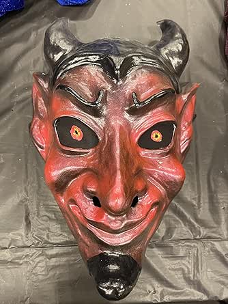 Amazon.com: Satan Mask : Clothing, Shoes & Jewelry