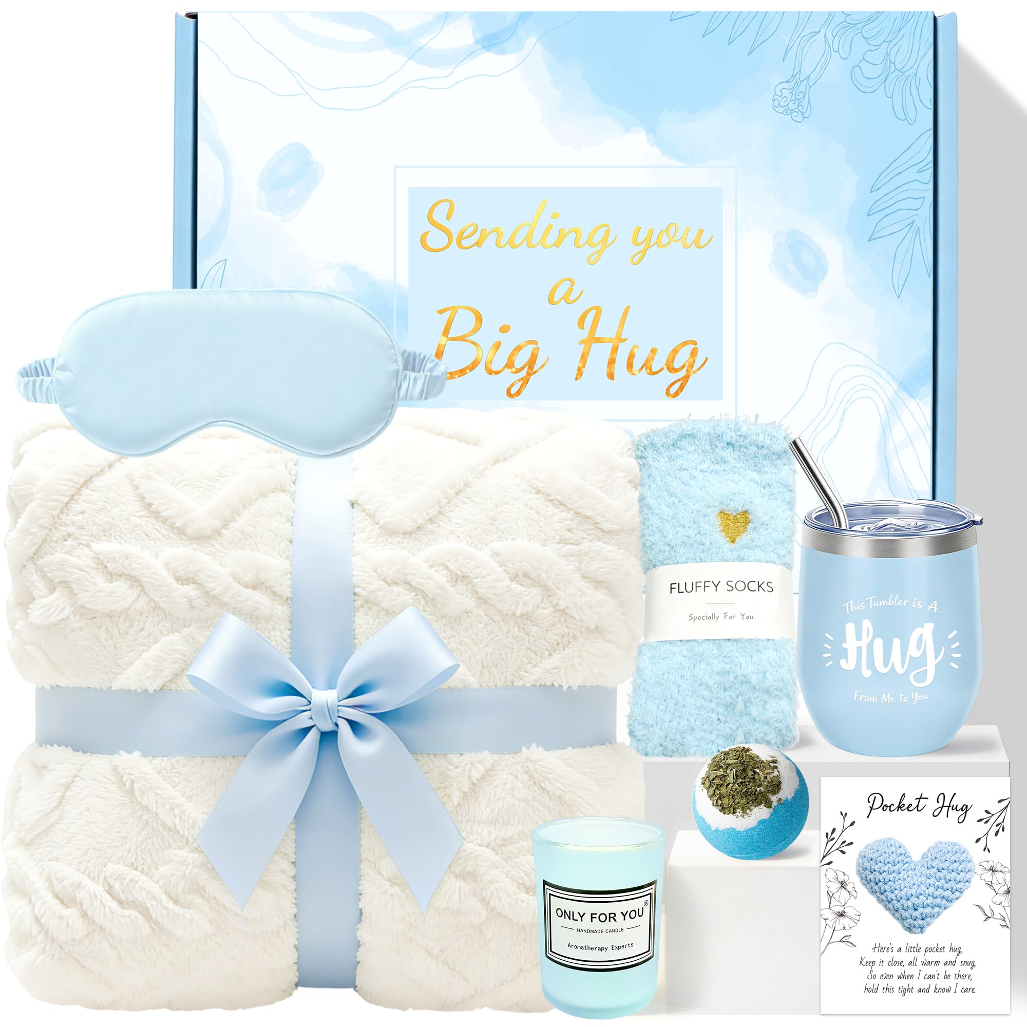 Birthday Pamper Gifts for Women, Birthday Presents for Her, Hampers Pamper Self Care Gifts Relaxation Bath Sets Birthday Christmas Gift for Mum, Get Well Soon,Wife,Girls, Sister,Thinking of You Gift