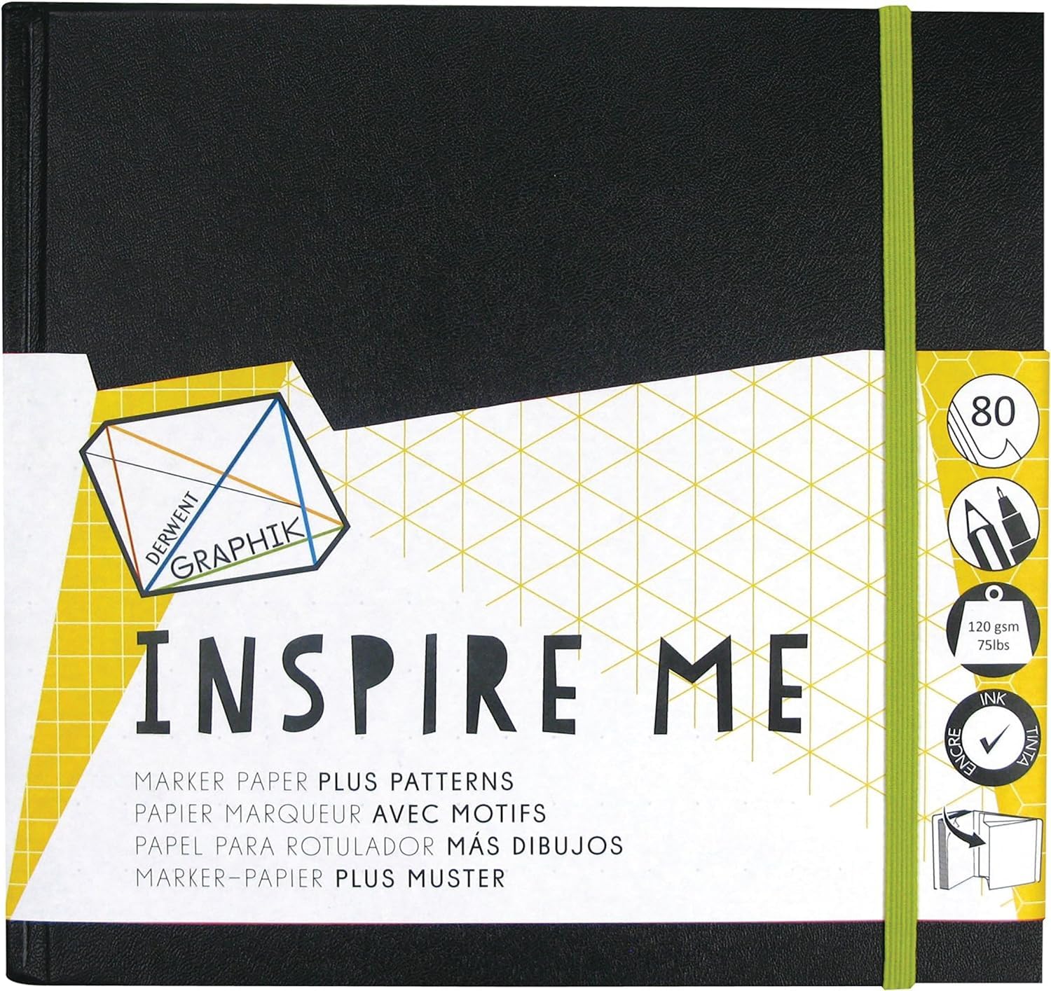 Libreta mediano GRAPHIK U2302237 cuaderno de notas diario para escribir 4