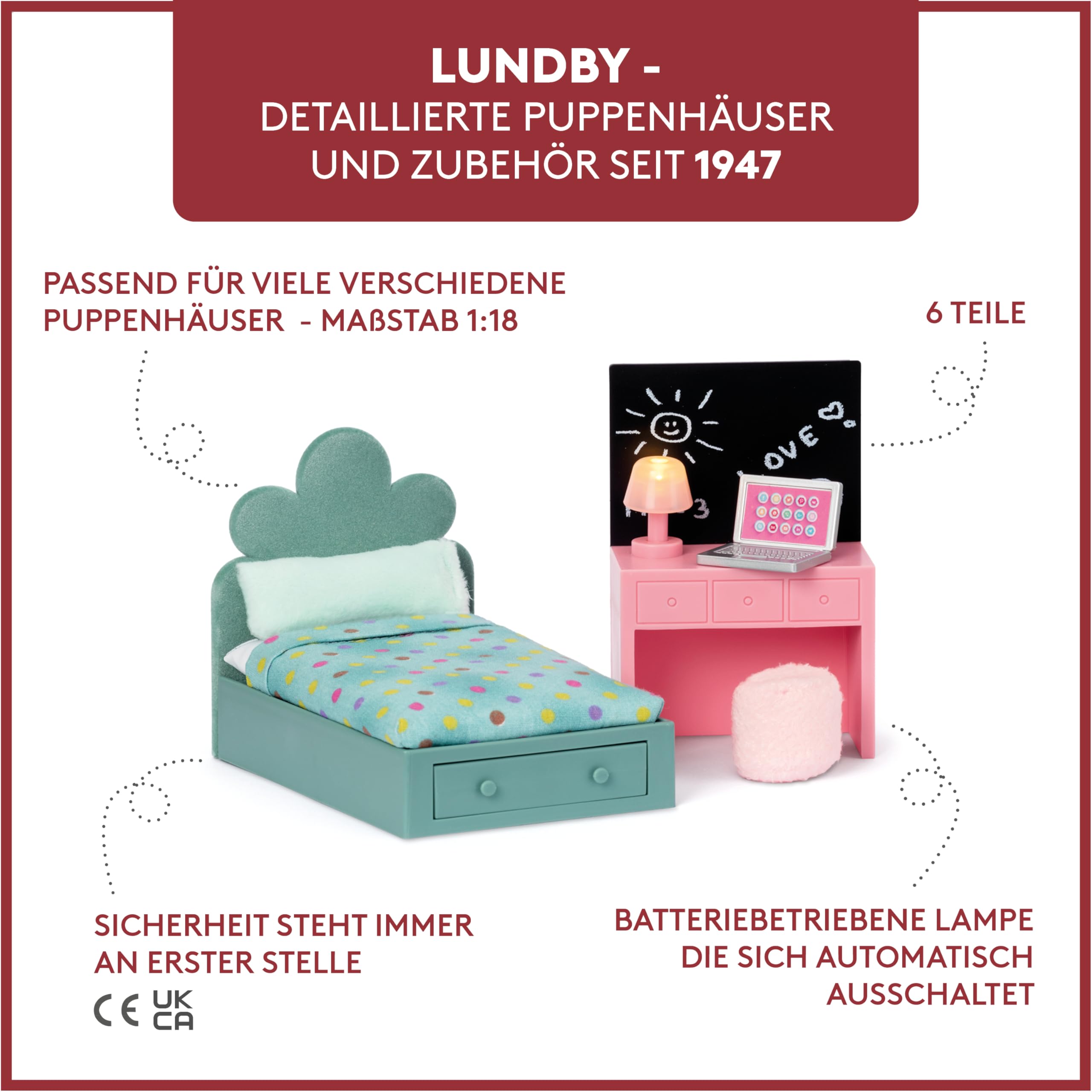 Puppenhaus-Zubehör: Miniatur Pferd & Bücher Auf Holzregal, Maßstab 1:12, Ca. 37x70x20mm