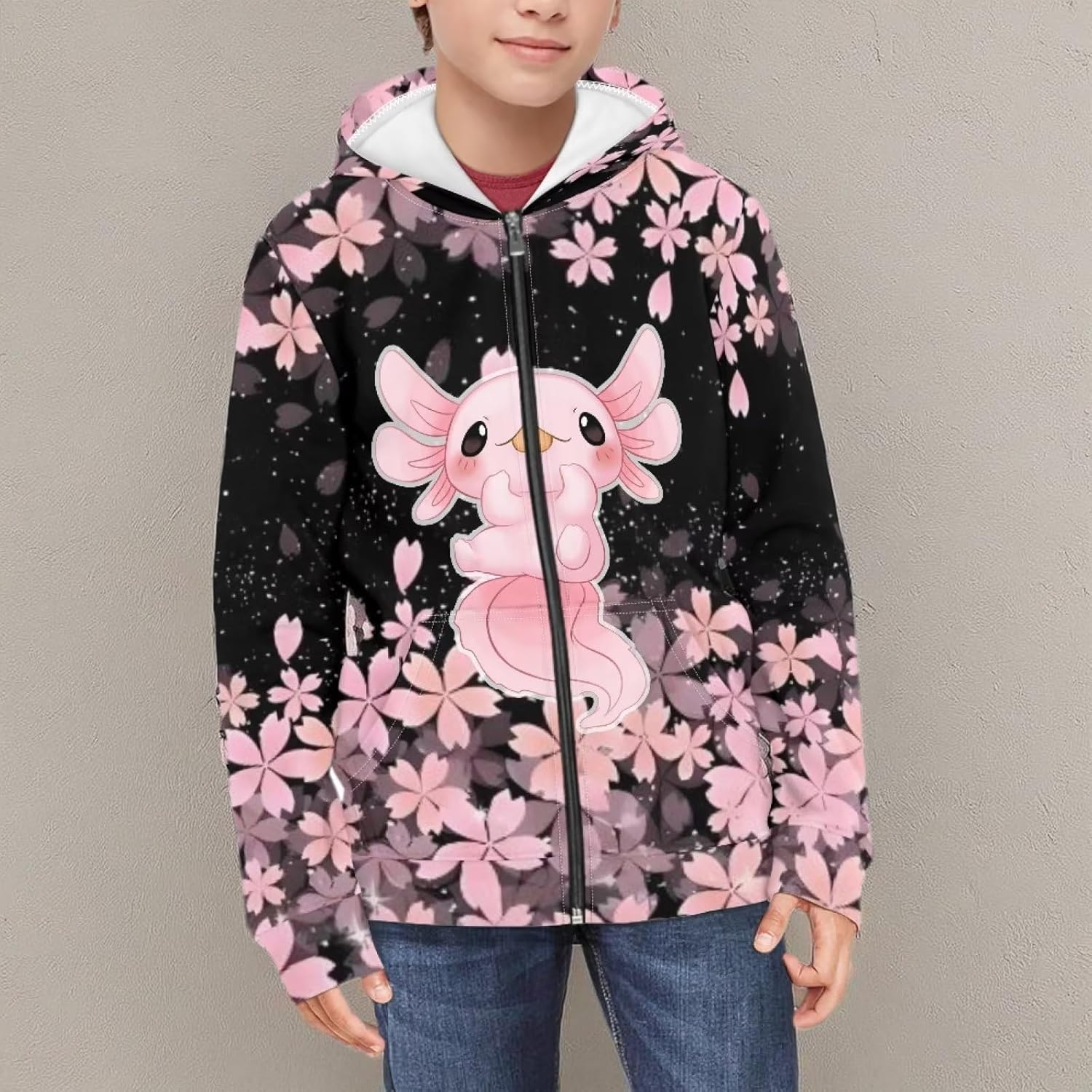 Ystardream Cute Zip Up Hoodies for Teen Girls Graphic Fall Clothes Sweatshirts 6-16 Y - Image 6