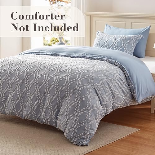 Miniatura 3 de EMME Juego de funda de edredón de microfibra, juego de funda de edredón tamaño Queen, juegos de ropa de cama bohemia, tamaño Queen para todas las