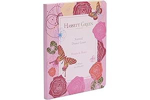 Scented Drawer Liners with a Burst of Hearts & Roses Fragrance