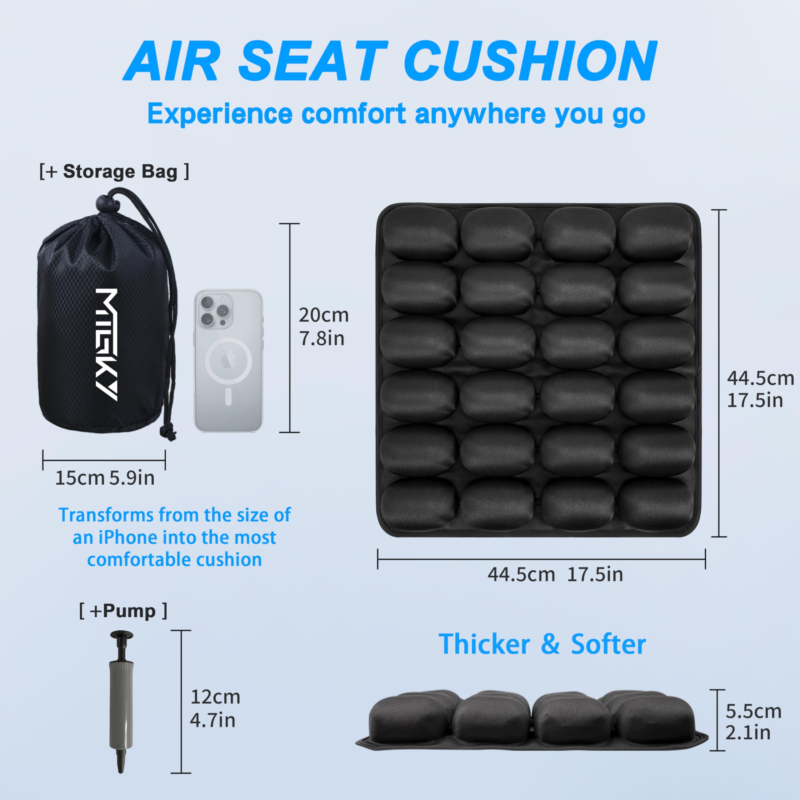 「Special」Aviator air cushion ohio Amazon.com: MTGKY Sondor Travel Cushion with Air Pump