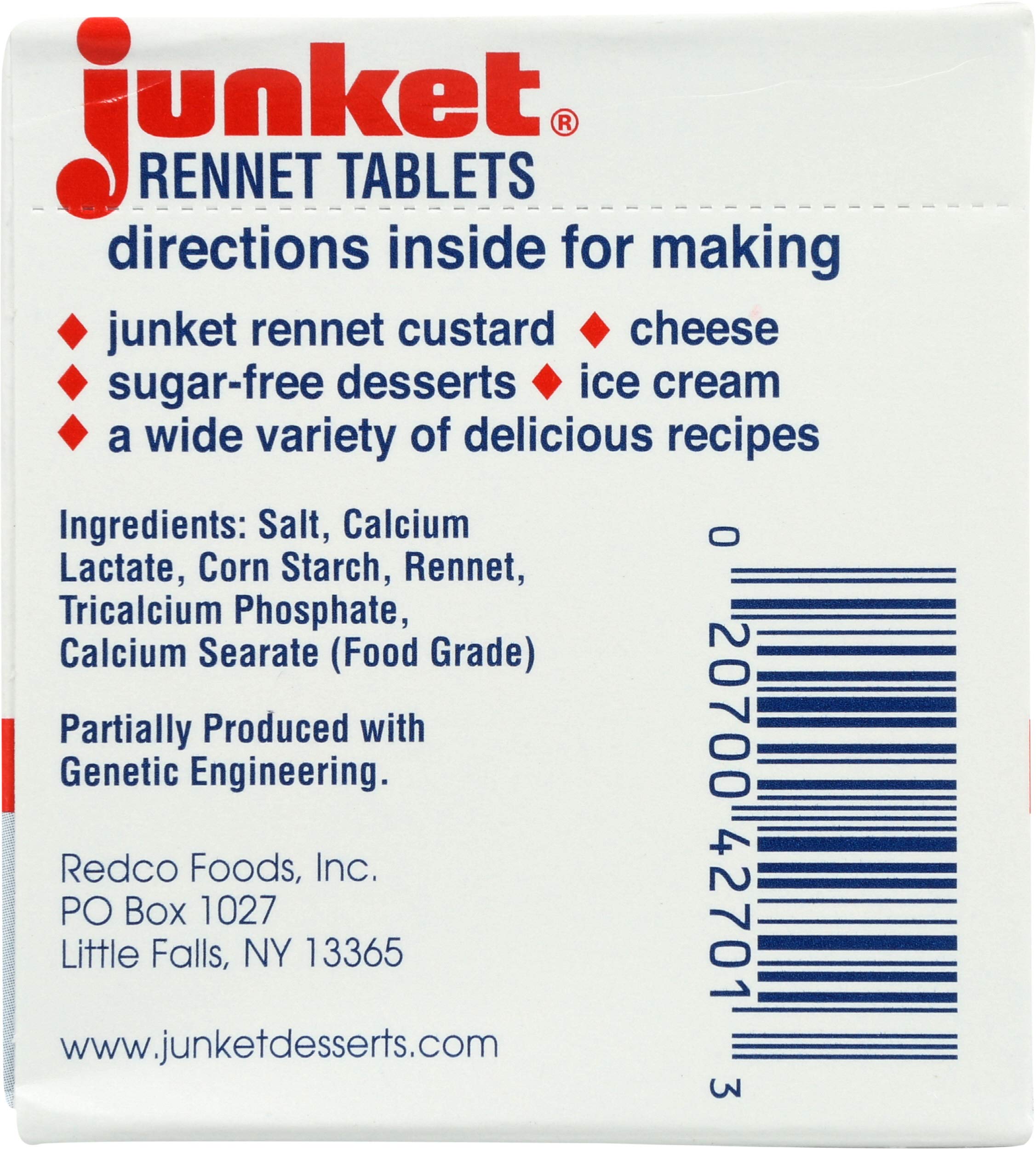 One Box of 8 Junket Tablets wt 0.23 oz) Buy Online in