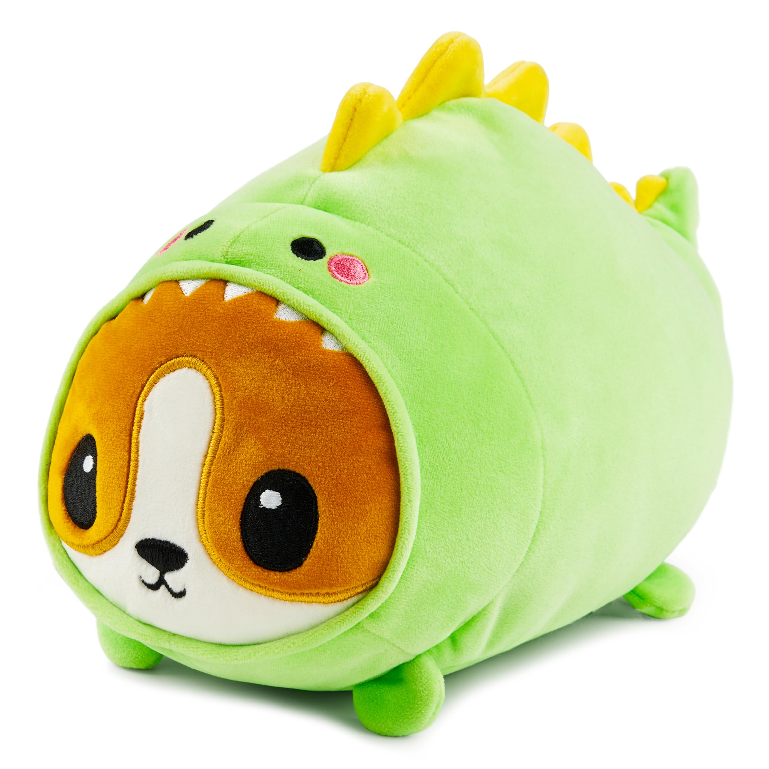 JOYIN Corgisaur zwierzę, pluszowa poduszka, zabawka, 20 cm, Corgizaur, pluszowa poduszka, miękkie owoce, wypchana poduszka dla dzieci, na Boże Narodzenie, urodziny, walentynki