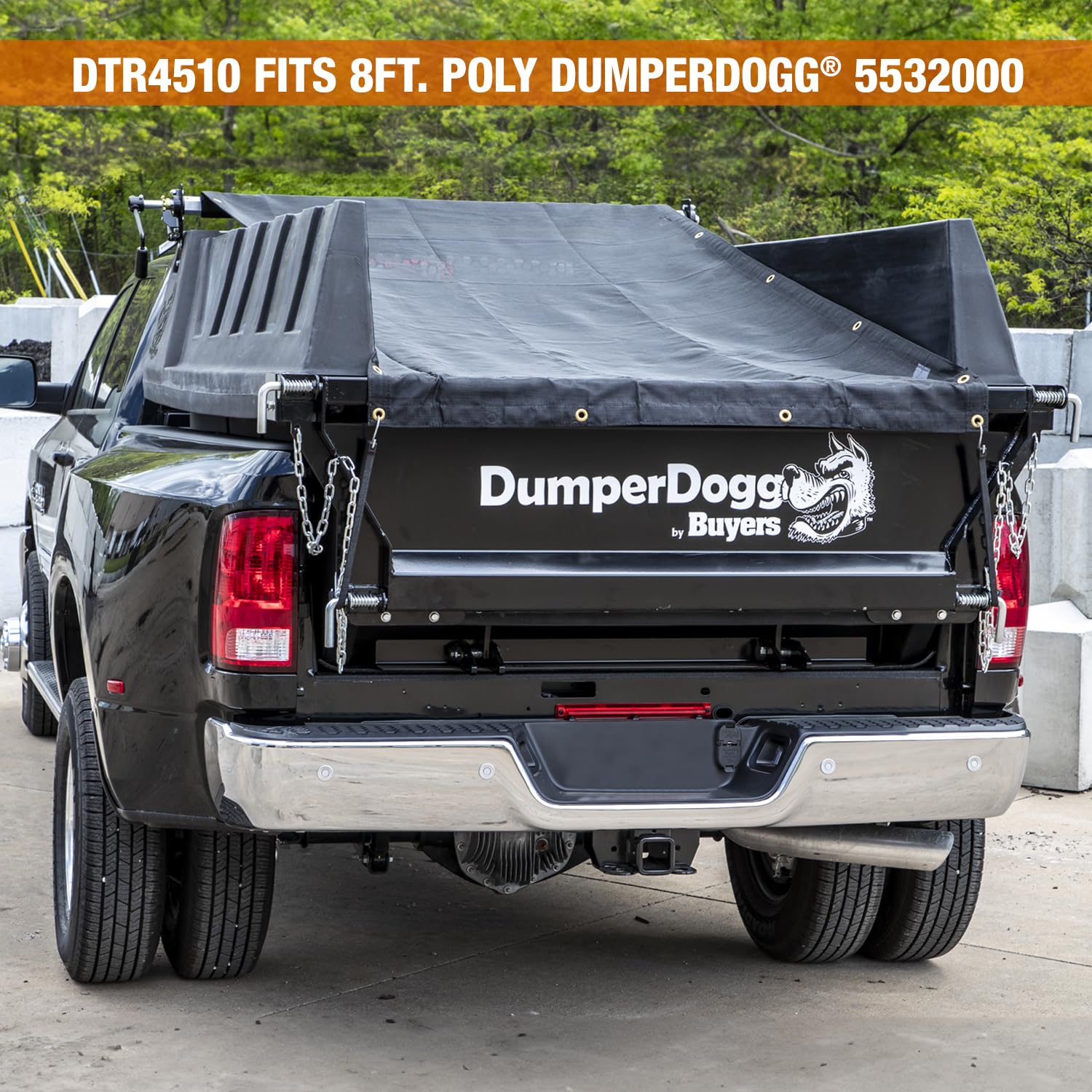 Amazon.com: Buyers Products DTR4510 Roll Tarp Kit for 8 Foot Poly