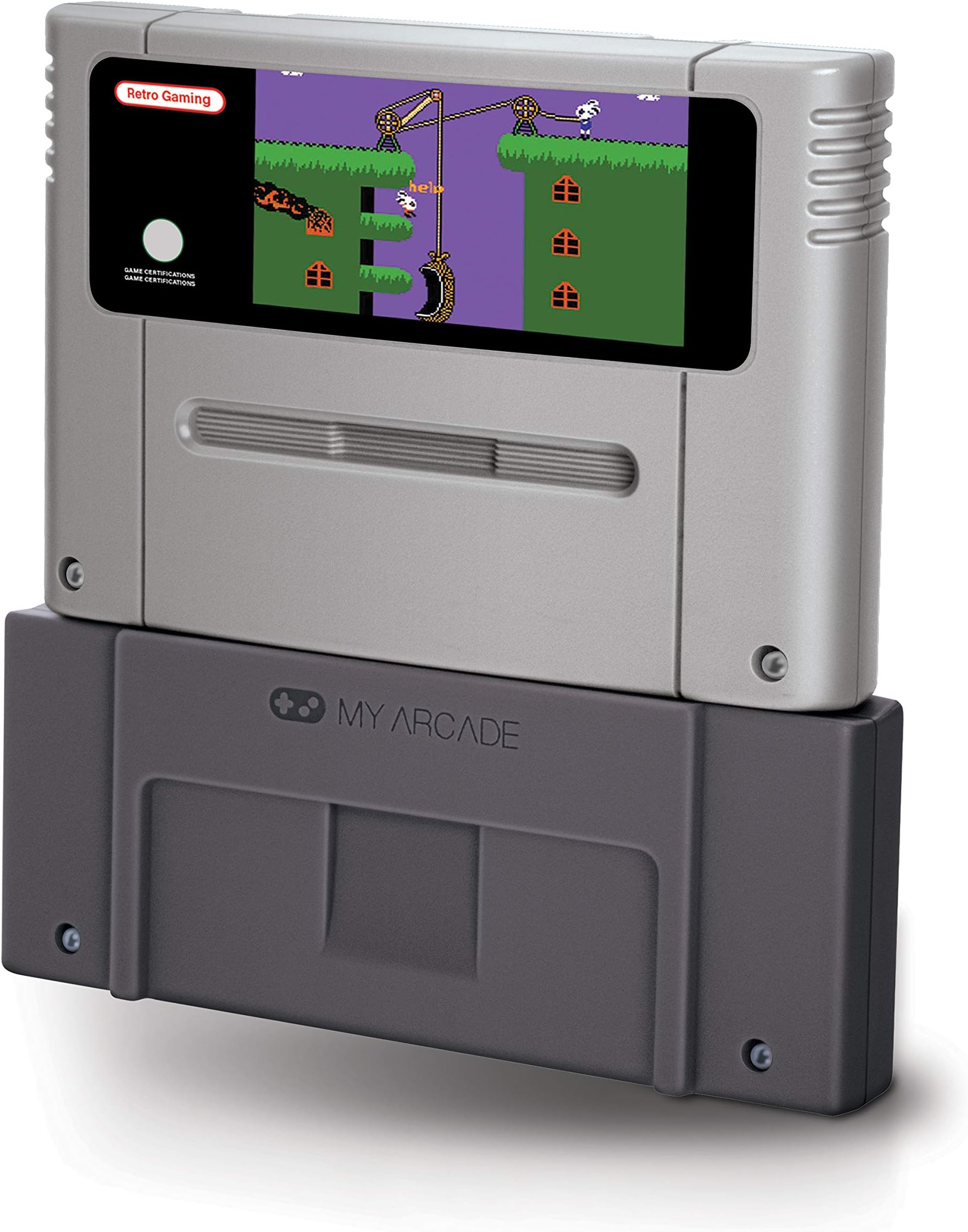 My Arcade My Arcade Super Cartridge Converter - Super Famicom to SNES Game Cartridge Adapter - Super NES;