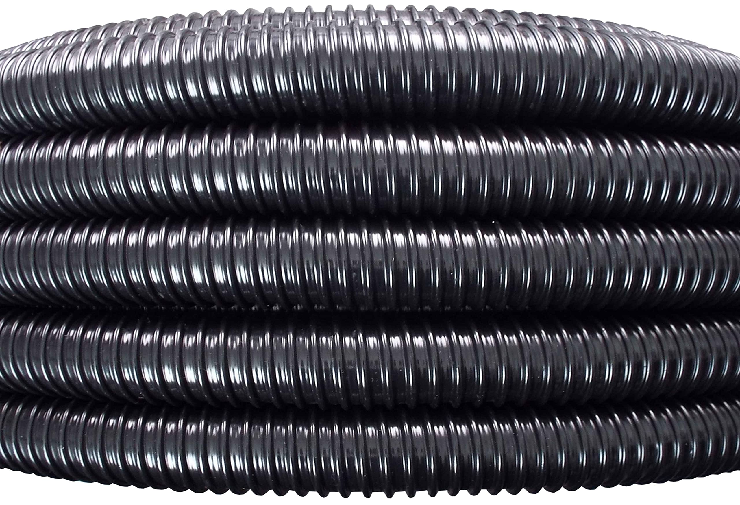 Super Value 32mm 1 1/4" Corrugated Suction Hose/Pond Hose and Optional connectors (5m Length)