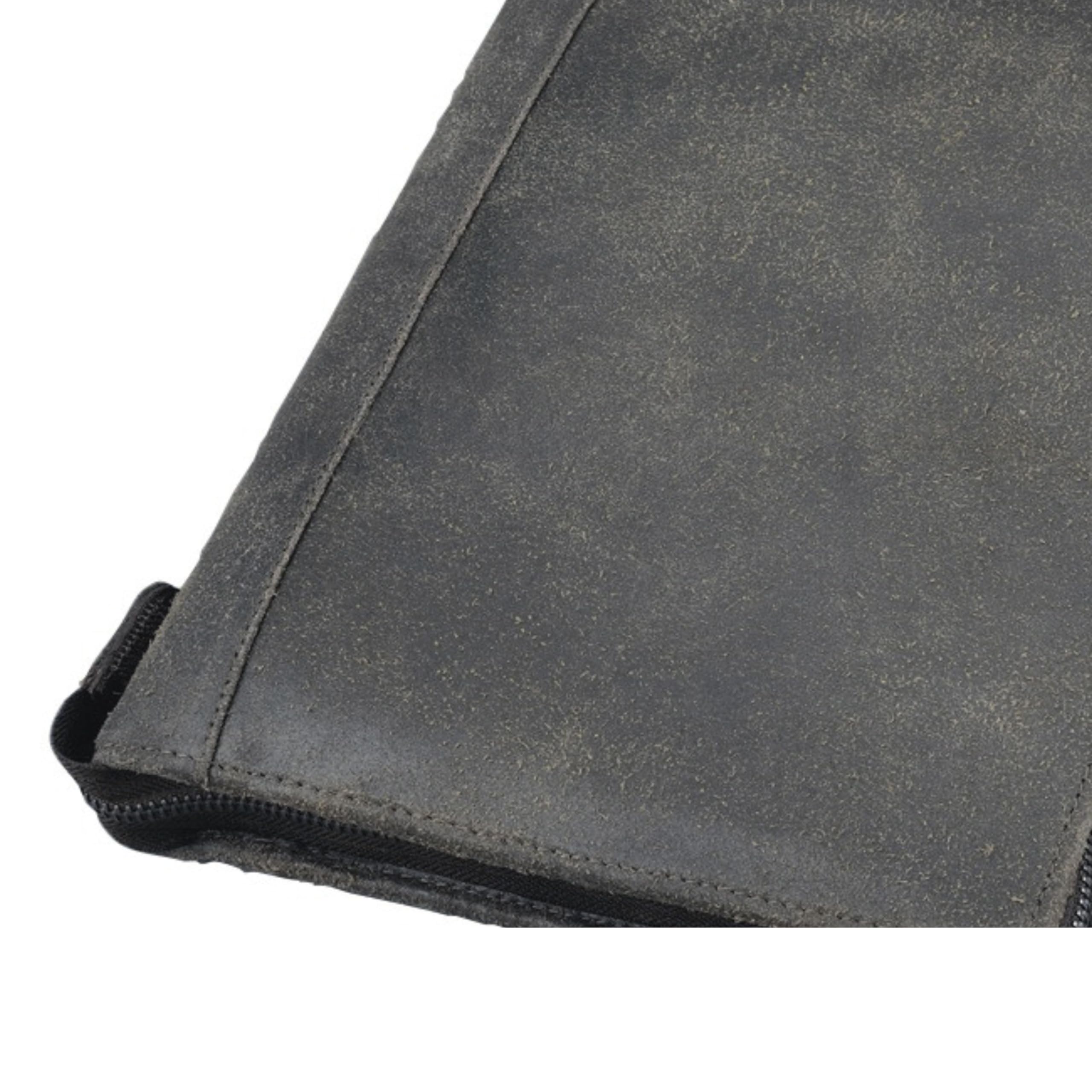 Bind 15503 - Systemplaner Mappe aus split washed Leder in Vintage Optik, braun, ca. 24,5 × 20 × 4 cm, mit A5 Terminkalender 1W=2S (jeweils ab September mit aktuellem Folgejahr)