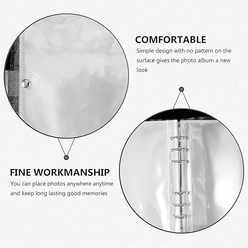 Miniatura 9 de NUOBESTY Álbum para fotos Álbum para fotos Álbum de fotos Libro portátil Soporte de fotos Álbumes de fotos Álbumes de fotos Álbum protector Álbum de