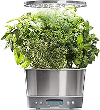 AeroGarden Harvest Elite 360 - Stainless Steel - coolthings.us