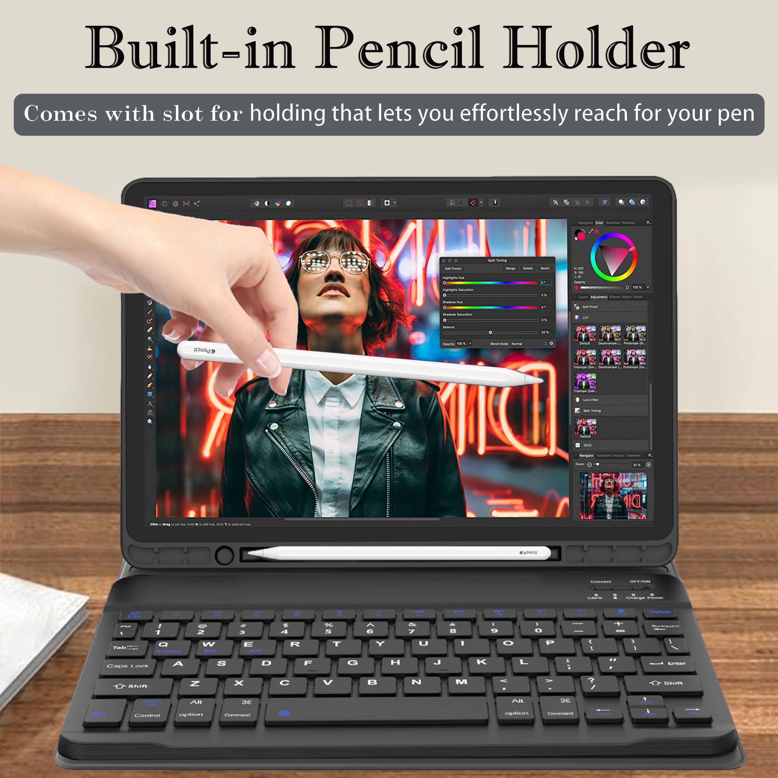 Amazon.com: Keyboard Case for iPad Pro 12.9 inch (Old Model) 2015