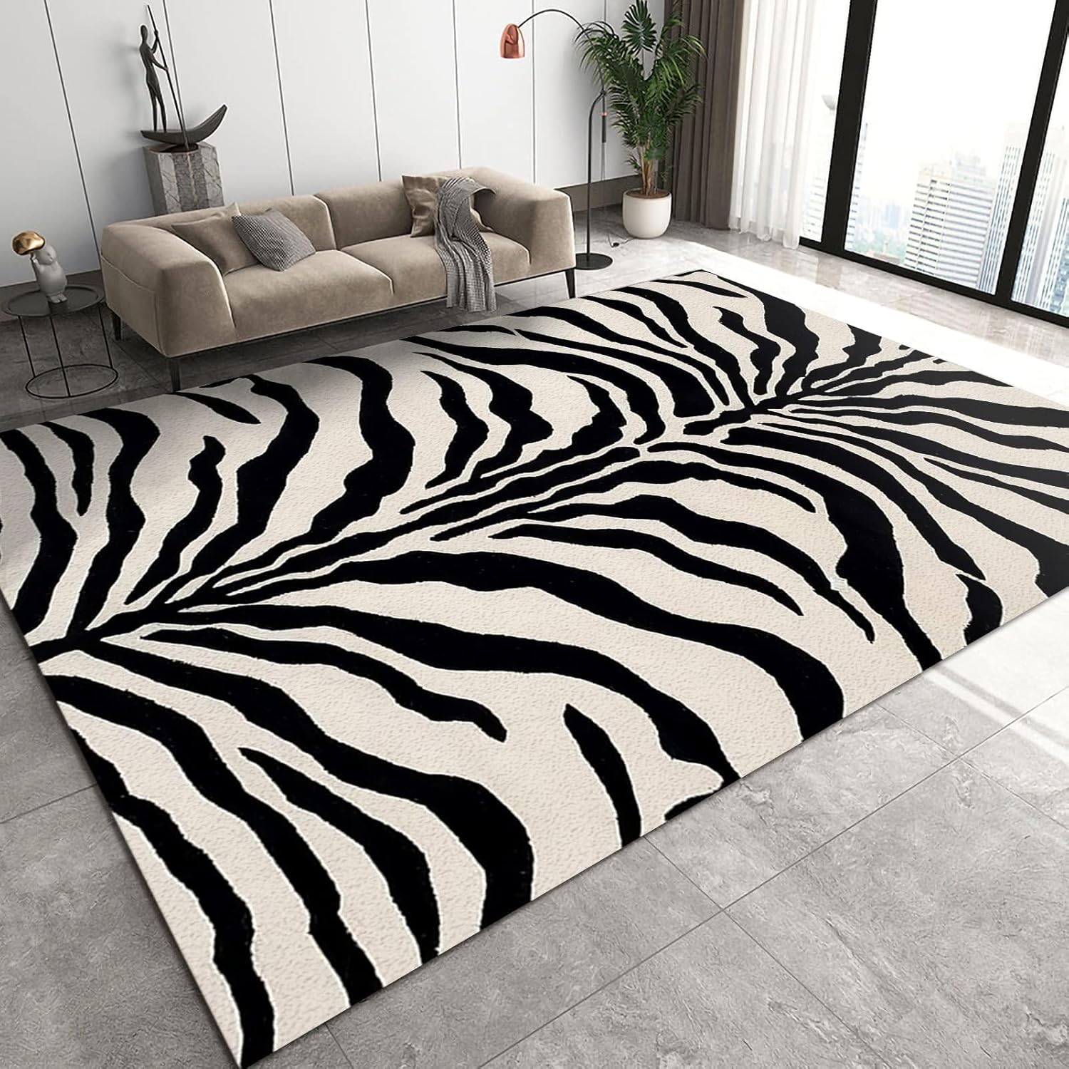 Turquoise Gold Edge Marble Area Rug, Abstract Marble Light Luxury Living Room Rugs, Indoor Non-Slip Kids Rugs, Machine Washable Breathable Durable Carpet for Front Entrance Floor Decor,2 x 6ft