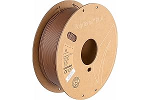 Polymaker Matte PLA Filament 1.75mm Brown - Premium 3D Printer Filament for...