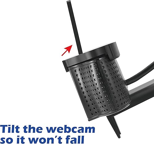 Miniatura 5 de imluckies Funda para cámara web Logitech C920/ C920x/ C930e/ C922x/C922 HD Pro Stream Webcam, antimiradas físicas, cubierta de obturador de