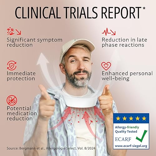 Miniatura 4 de Ropa para aliviar la alergia A+  Manera súper eficaz y sin medicamentos para aliviar la fiebre del heno, el polvo y las alergias a las mascotas