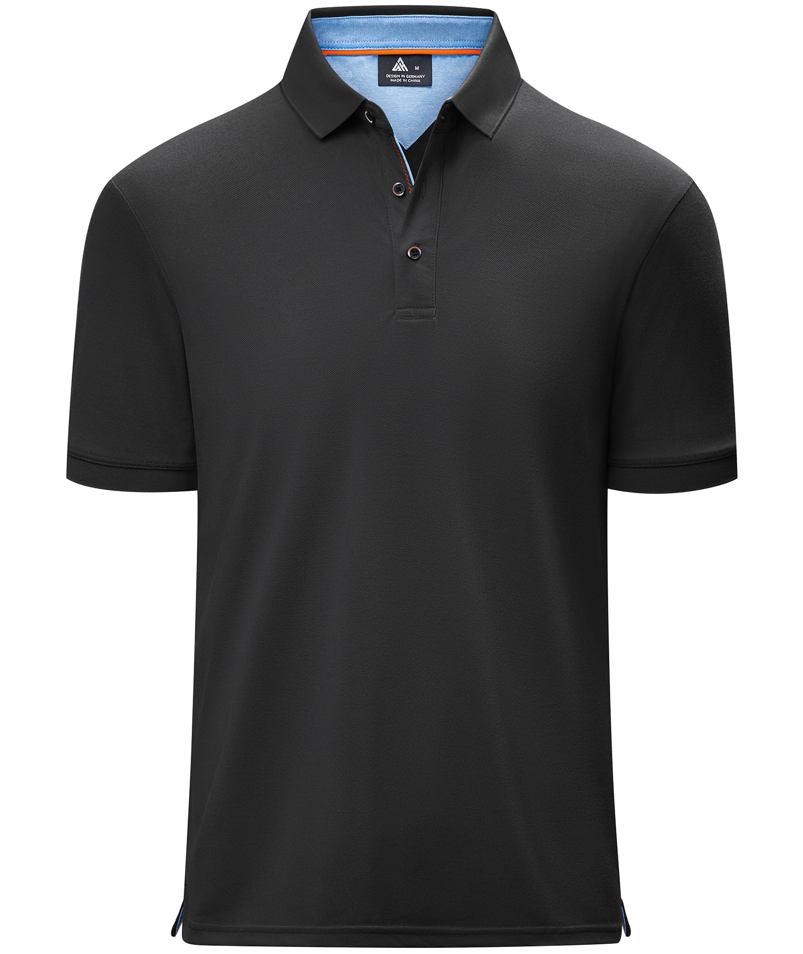 geeksport Polos Hombre Manga Corta Tenis Regular Fit Camiseta Hombre Deporte Secado Rápido Transpirable Polo Verano Al Aire Libre Golf Polos