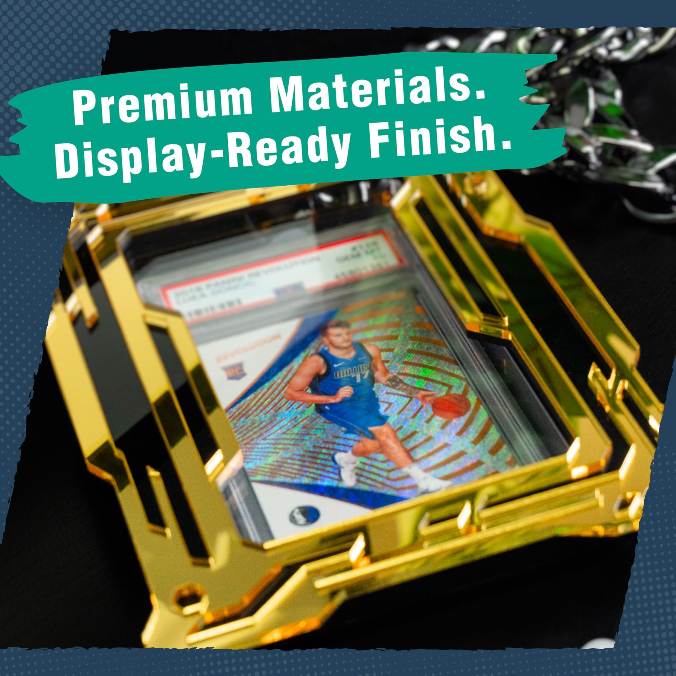 Amazon.com: TrophySmack Card Slab Display Chain - Compatible with (PSA,  CGC, Beckett, TAG) Standard Sized Slabs
