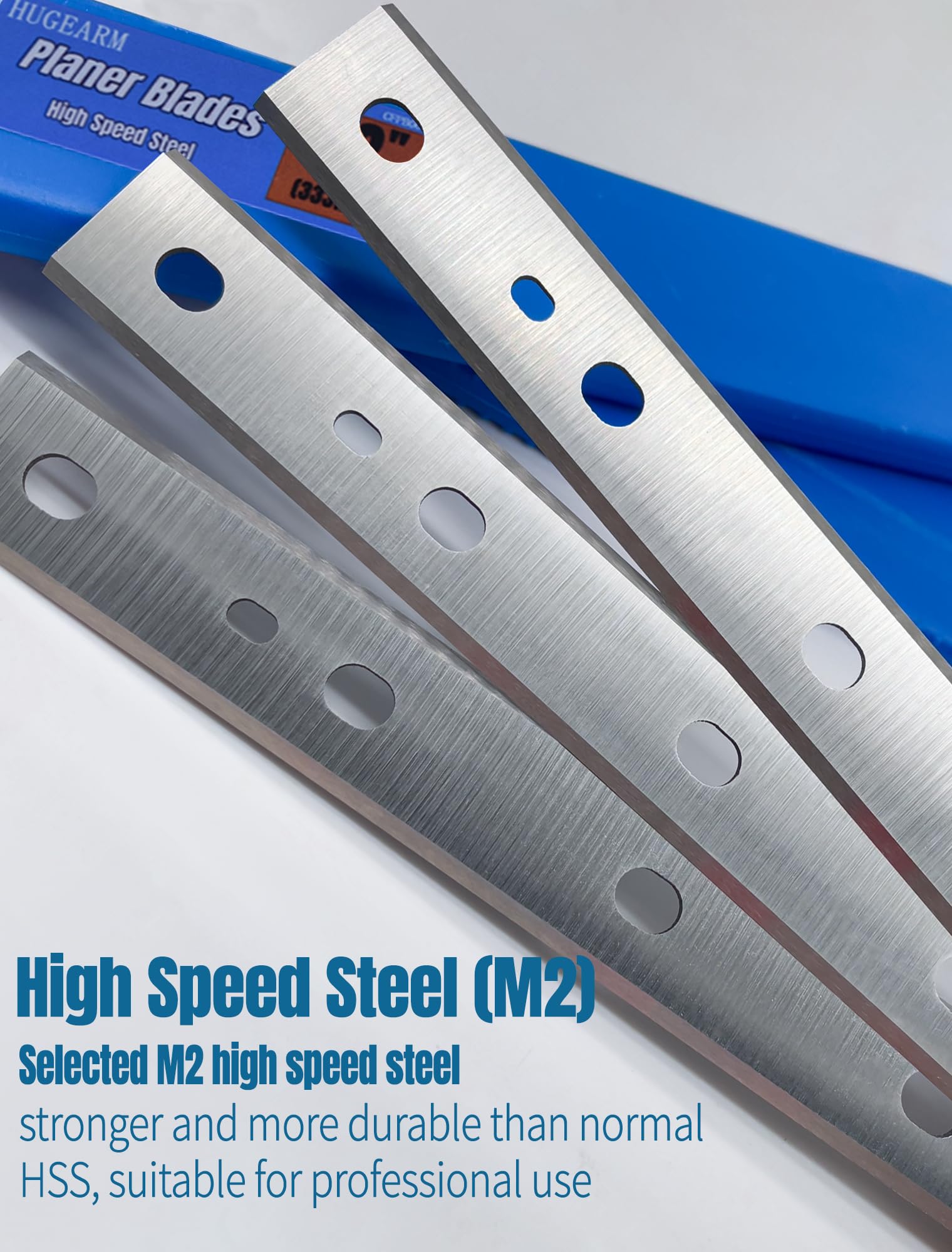 Cuchillas cepilladoras de 13 pulgadas compatibles con cepilladoras DeWalt DW735 DW735X, cuchillas de repuesto para DW7352, cuchillas de cepillado HSS de 13 pulgadas, 3 piezas