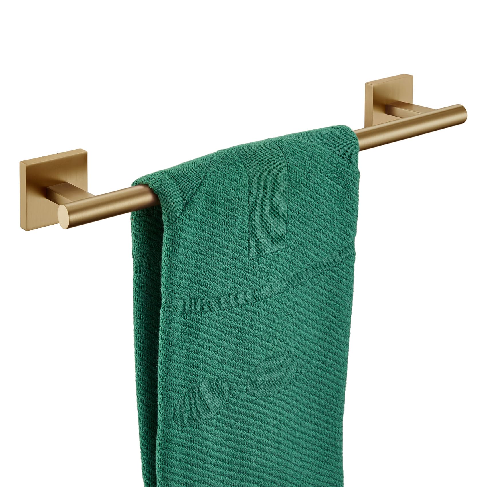 KOKOSIRI Hand Towel Bar Bathroom Towel Holder for Bath Kitchen Cabinet Towel Rails 16 Inch Champagne Bronze Stainless Steel B4005CPG-L16