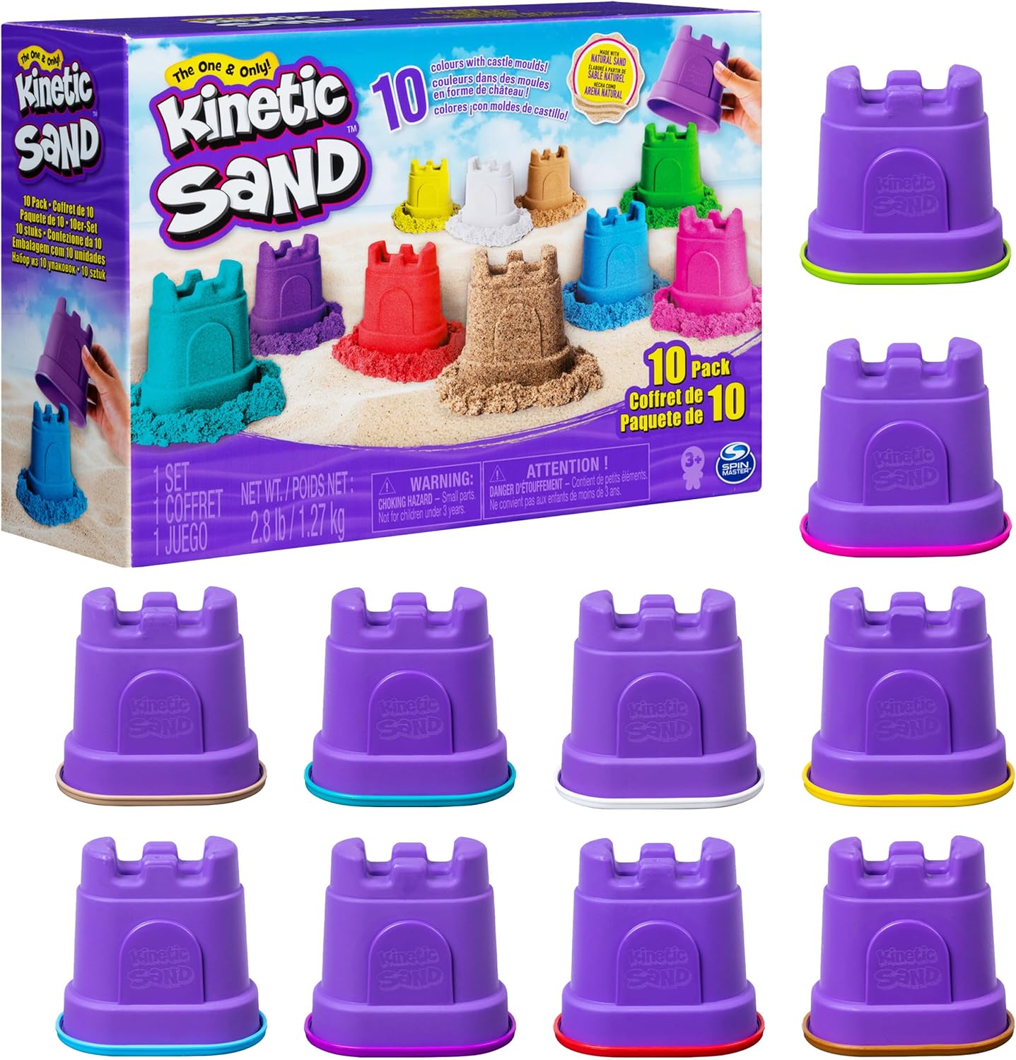 Kinetic Sand, Castle...
