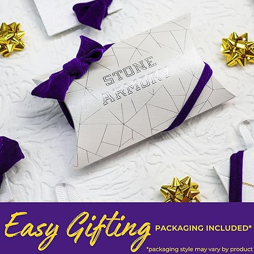 Miniatura 6 de Stone Armory Aretes para mujer de la Universidad Estatal de Louisiana, regalos de joyería para mujer, graduación: aretes de acero inoxidable