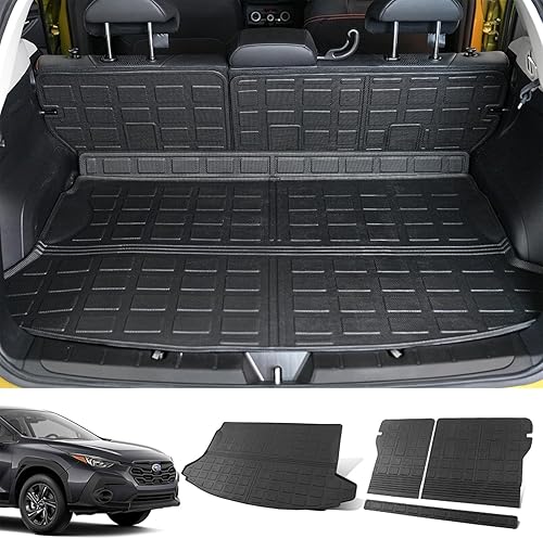 Miniatura 7 de Tapete para maletero compatible con Subaru CrosstrekXV 2018-2023 Cargo Liners repuesto para accesorios Subaru Impreza 2017-2023 (alfombrilla de