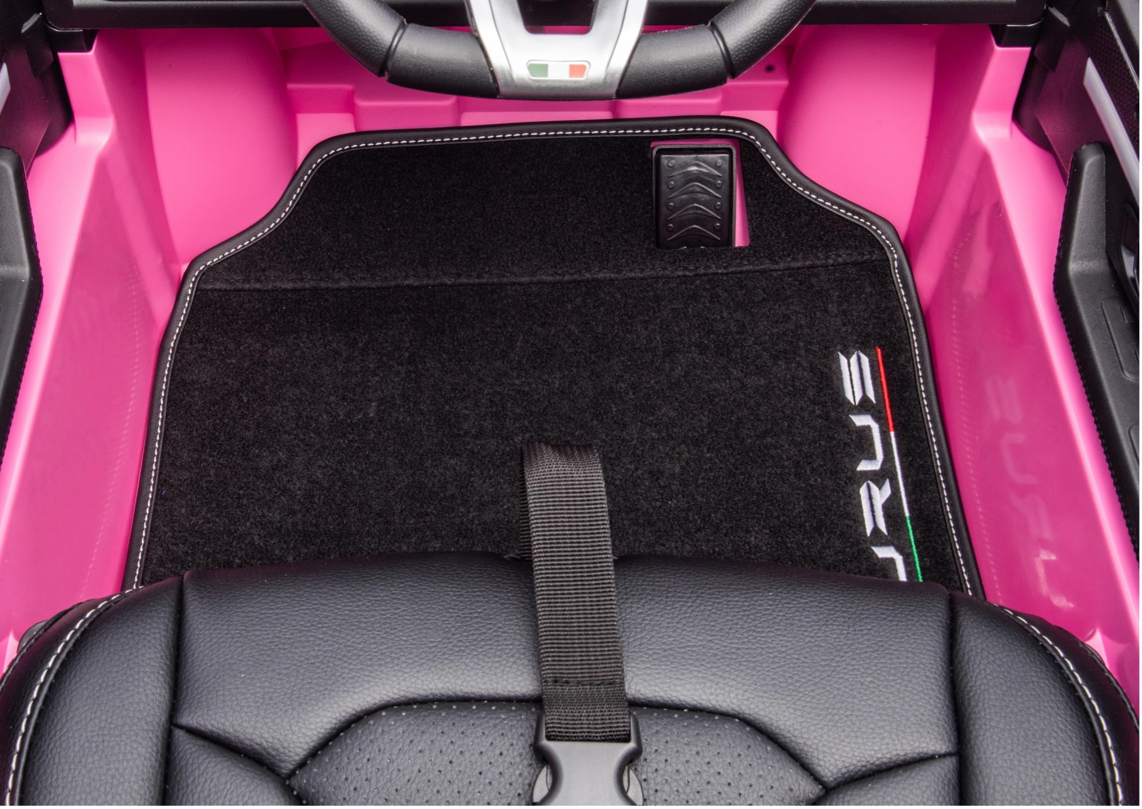 FINOOS Coche Eléctrico para niños Lambo Urus 12V con Control Remoto 1-4 Años Rosa