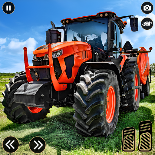 Traktor-Landwirtschaftssimulator Virtuelles Landwirtleben Dresch- und Erntemaschinen-Fahrspiele