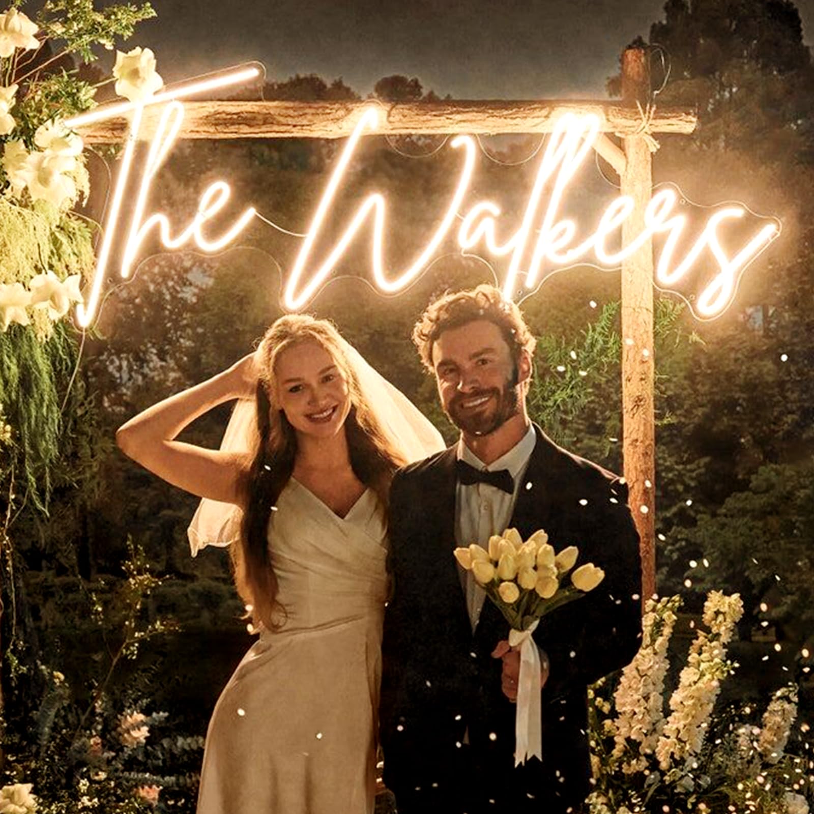 Custom LED Neon Sign for Wedding, Bar, Salon & Beauty Business - Personalized Light Up Name Sign, Perfect for Events, Birthday Gifts & Decorations