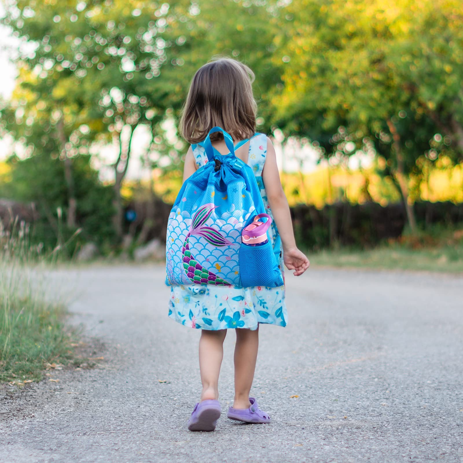 WAWSAM Sac à Dos Cordon Enfant Imperméable Sac de Gym
