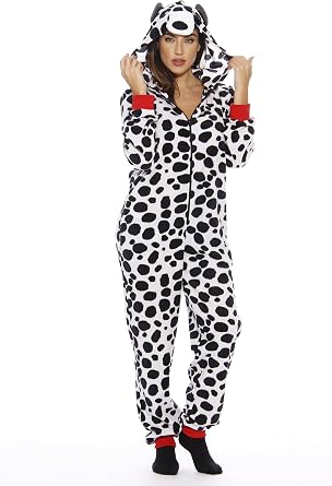 #followme Dalmation Adult Onesie Pajamas