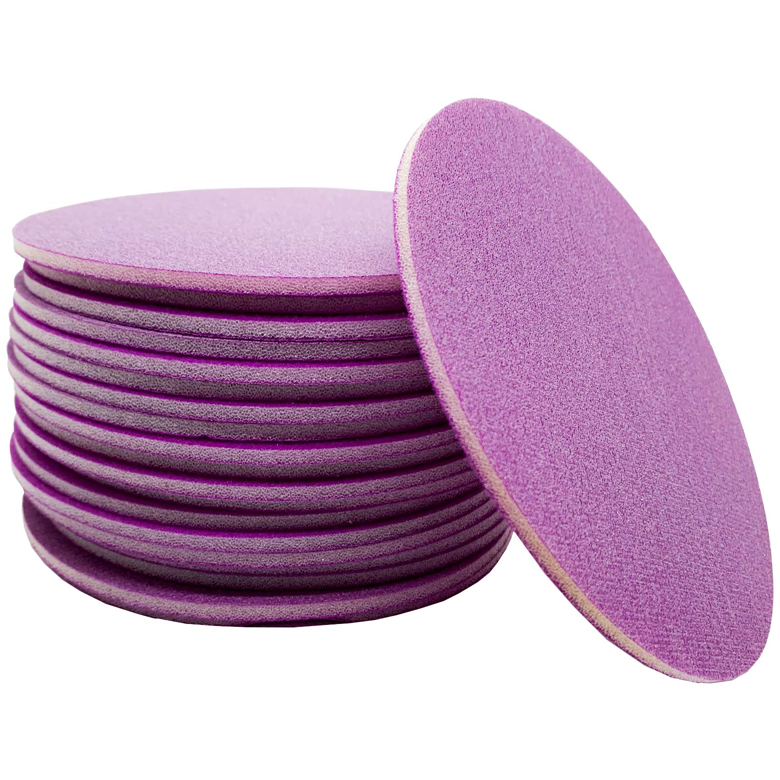 DIPOXY Lot De 20 Disques Abrasifs Excentriques P4000 Pour Disque De 150