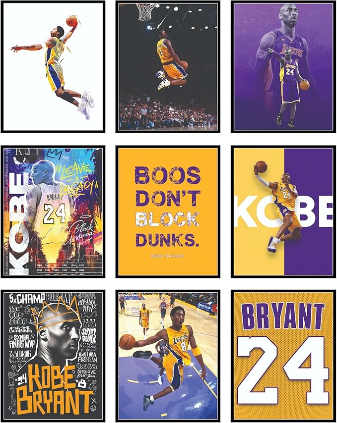 BigWig Prints Kobe Bryant Poster Kobe Poster, Kobe Bryant