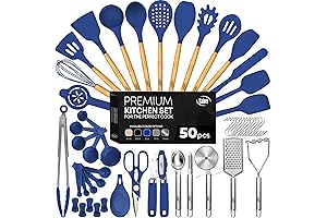 Kaluns 50 PCS Silicone Kitchen Utensils Set: Your Culinary Ally