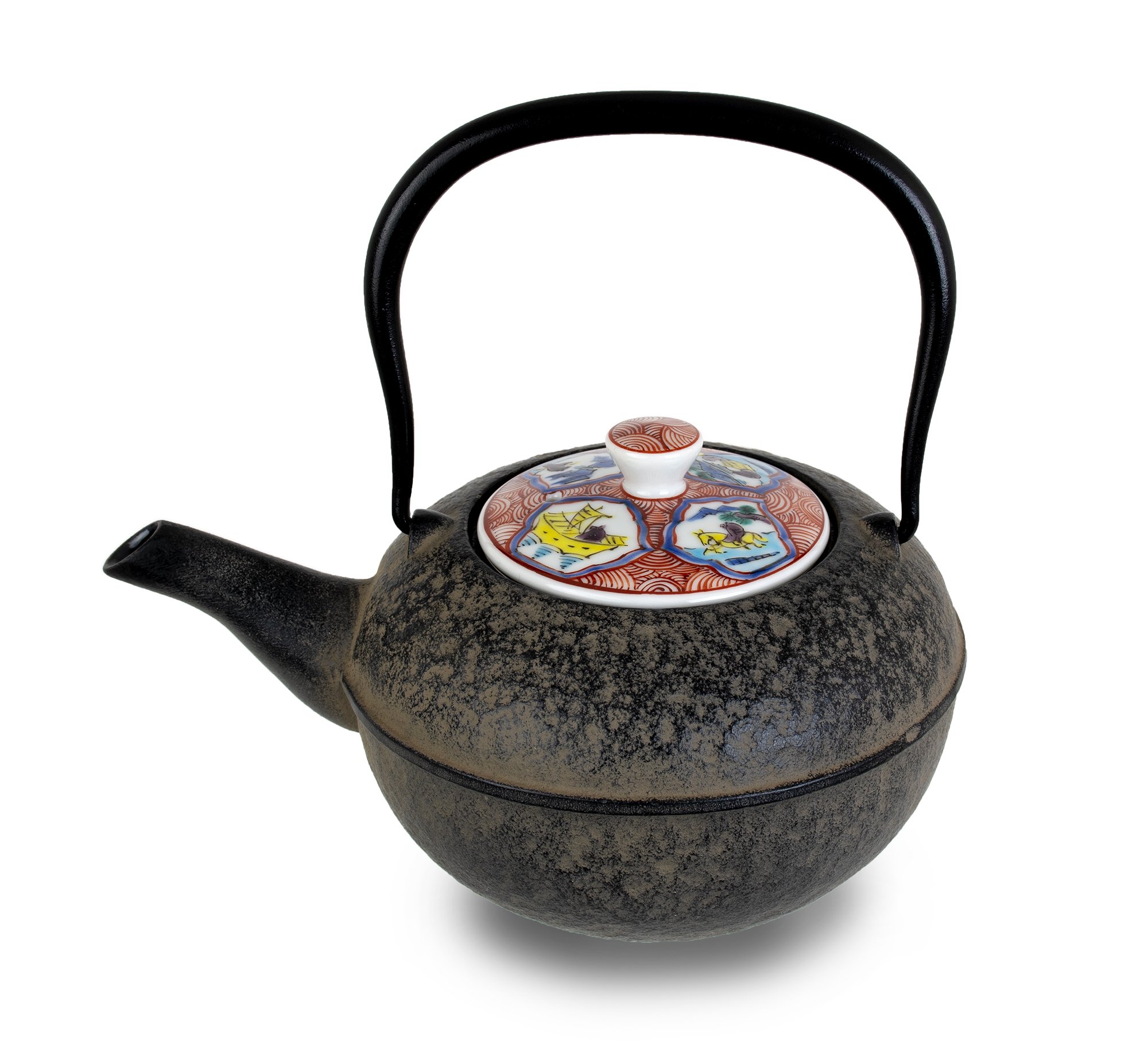 Buy T.NISHIKAWA & CO, INC. Japanese Cast Iron Mini Teapot w/Kiyomizu