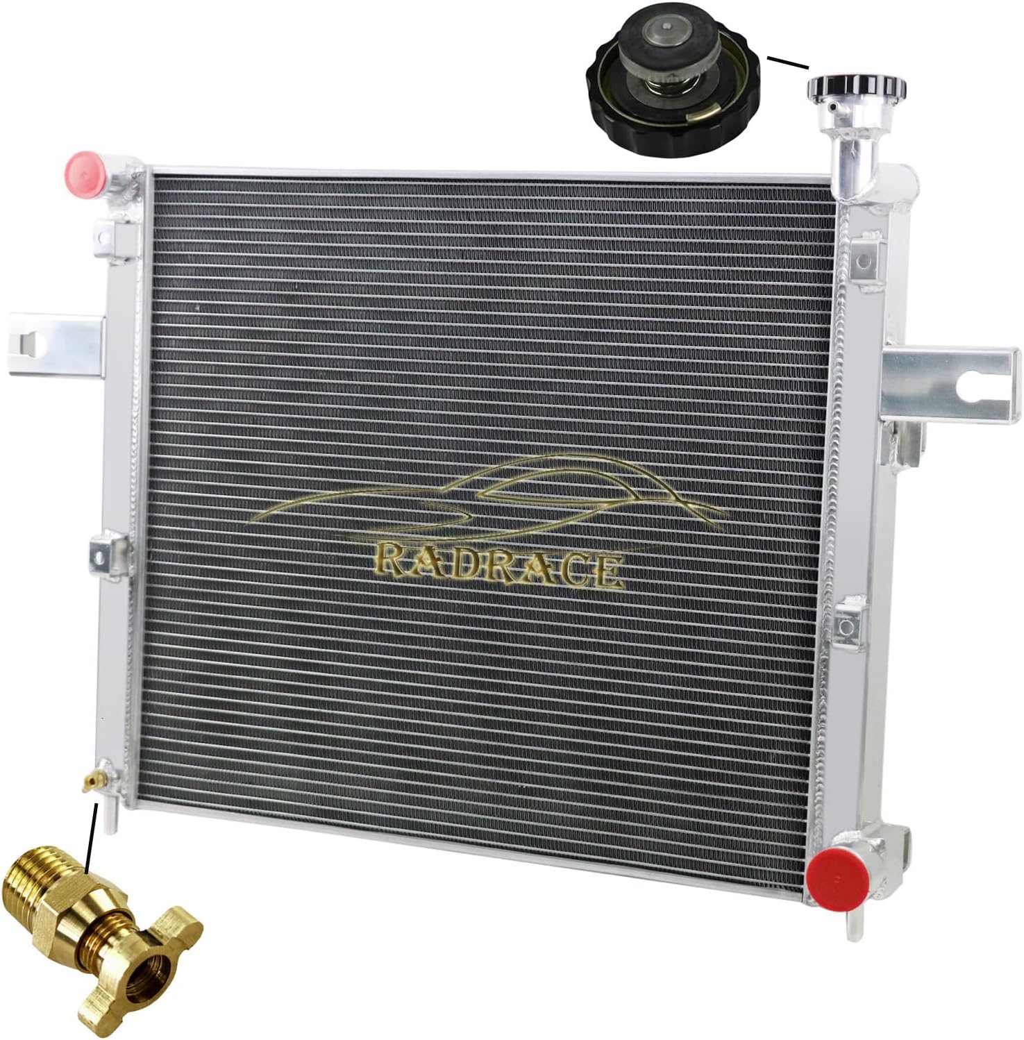 Row Aluminum Radiator for Jeep Commander Grand Botswana Ubuy