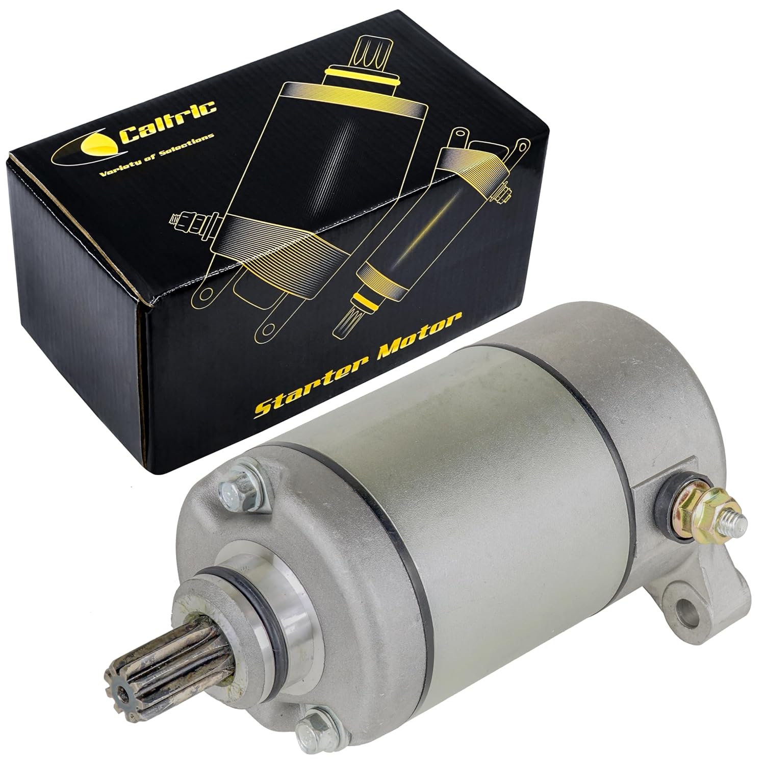 Caltric Starter Compatible With Polaris Ranger 500 2X4 4X4 499Cc All 2001-2011