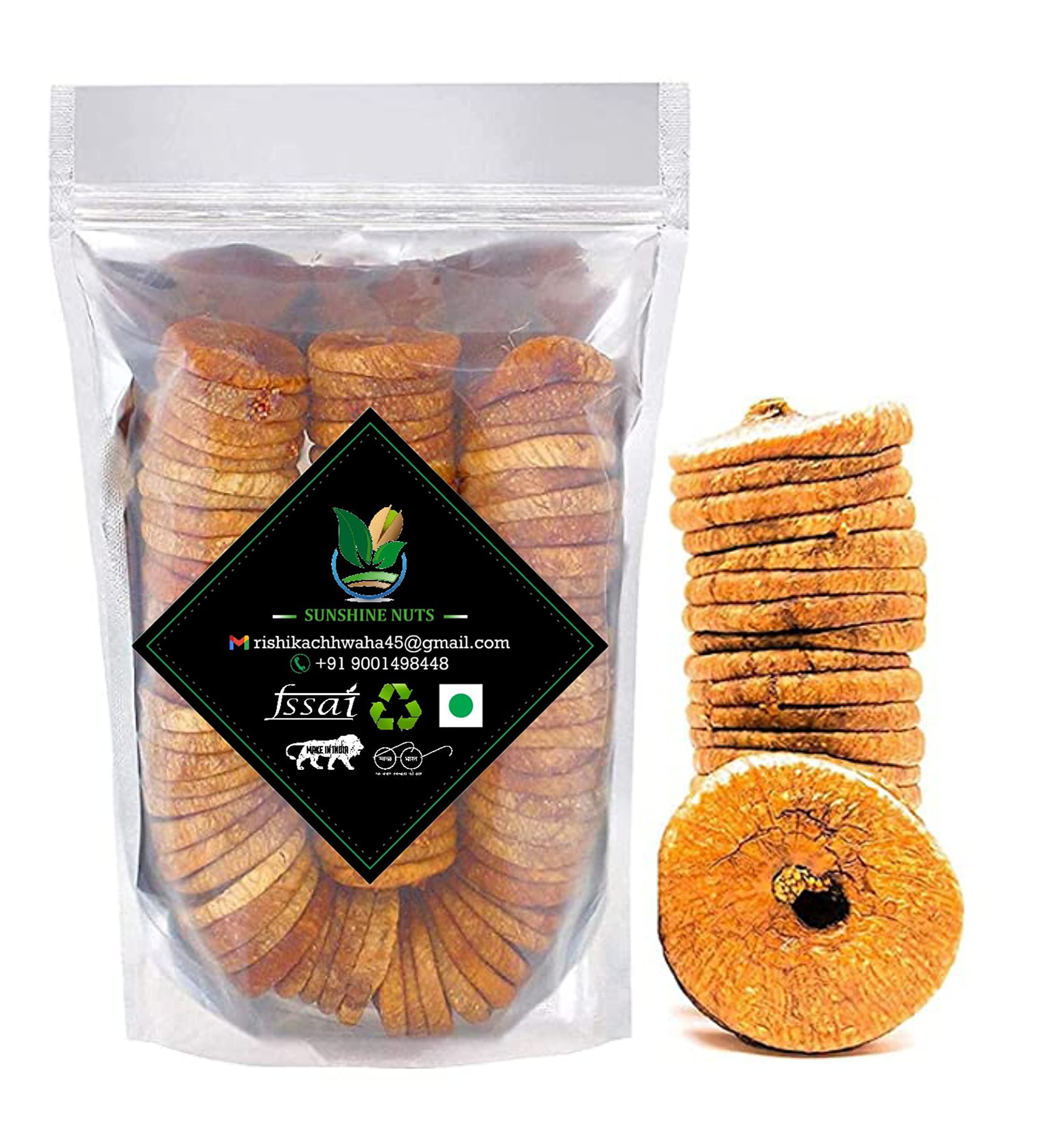 SUNSHINE NUTS Dried Afghani Anjeer 1KG Pack | Dried Figs | Rich Source of Fibre Calcium & Iron | Low in calories and Fat Free (B0C3MQ6V1Z) Amazon Price History, Amazon Price Tracker