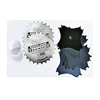 Vista 8 de Freud SD508 Super Dado Stack Dado de 8 pulgadas, tamaño único, multicolor