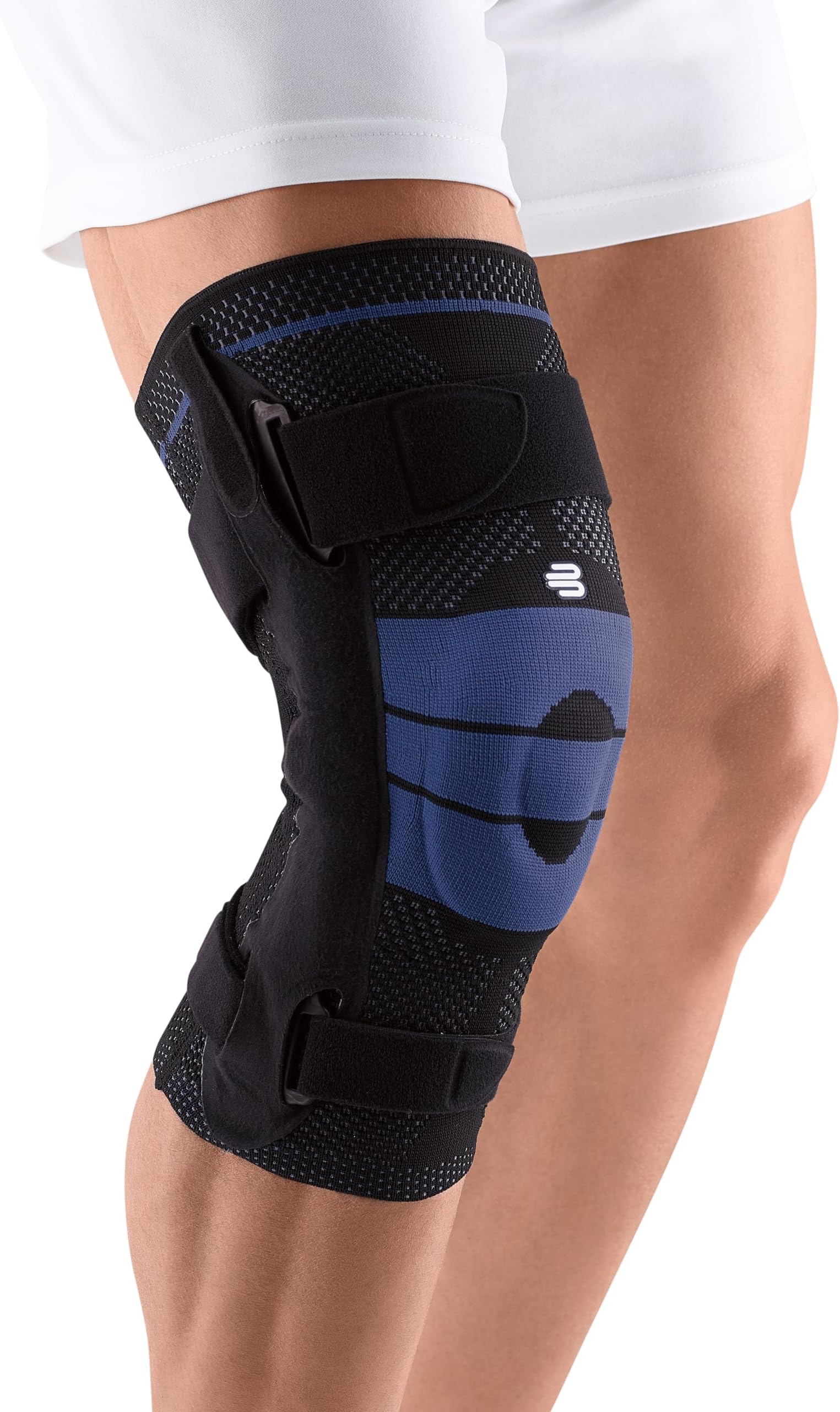 GenuTrain S Knee Support - breathable knit compression knee brace to relieve pain and swelling from arthritis, ACL injury, Meniscus tear, medical grade knee sleeve