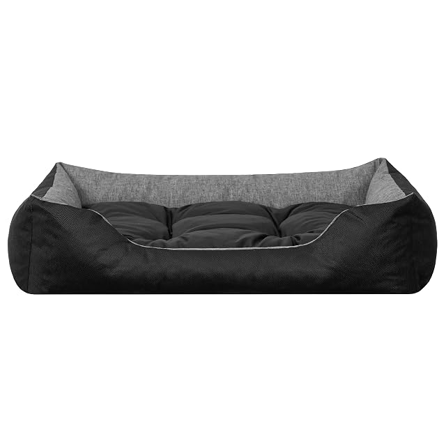 Foto 5 de 8 de PillowPrim Cama para perros, cesta para gatos, cojín para perros, cojín para perros grandes, bordes elevados