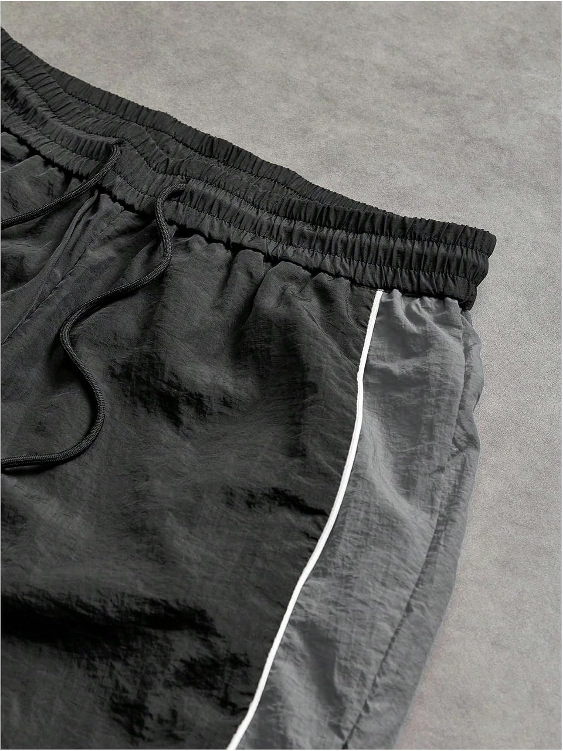 SHENHE Men's Y2k Wide Leg Color Block Baggy Parachute Pants Hip Hop Track Trousers Streetwear - Image 3