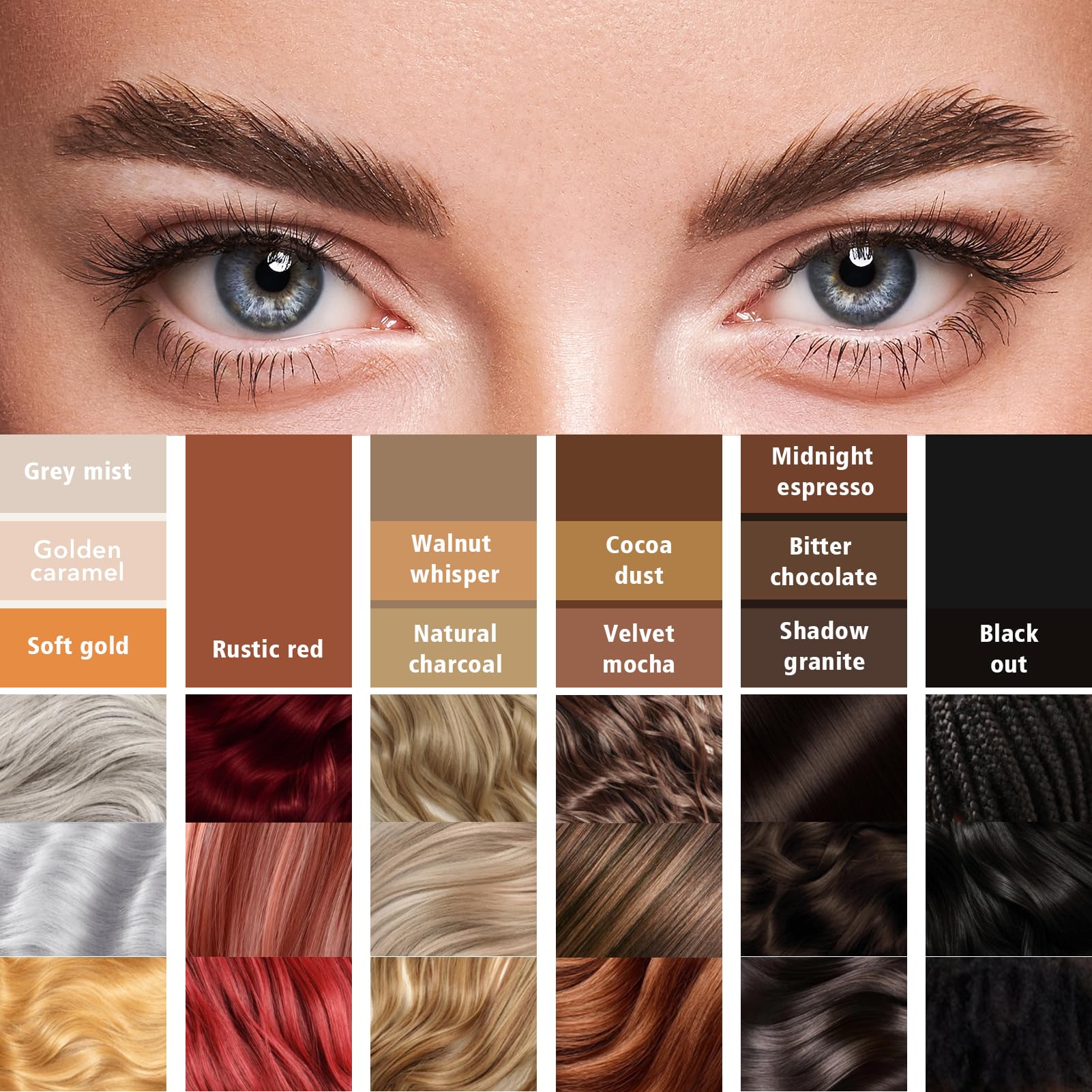 Hellgrauer Augenbrauenstift für ältere Frauen, grauer Augenbrauenstift für Damen, mit Präzisionsspitze mit 4 Spitzen, Microblading-Stift für Augenbrauen, der natürliche Striche erzeugt, die