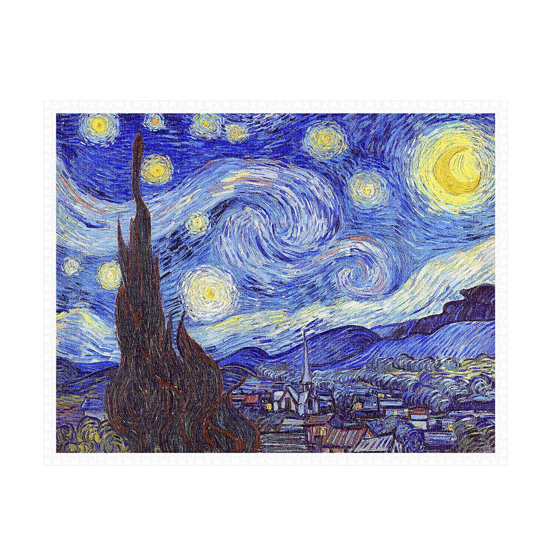 1000-Piece Vincent Van Gogh The Starry Night Jigsaw Puzzle TY008