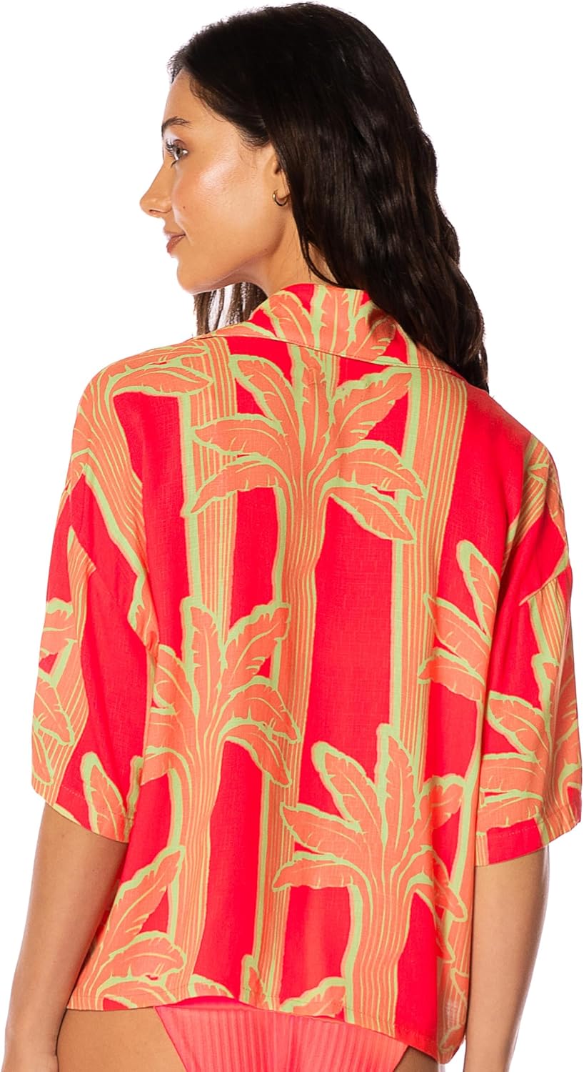 Maaji 2792 Shirt Women Beachwear Pink - Image 4